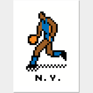 8-Bit Basketball - New York Posters and Art